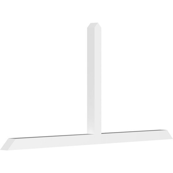 Portland Architectural Grade PVC Gable Bracket, 96